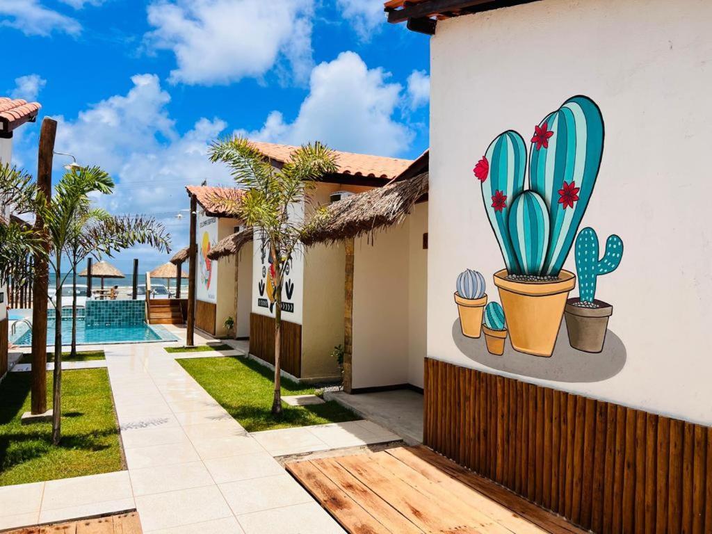 Flats Villas Litoral Sul - Praia Pontal Do Peba - Piacabucu - Al Exteriér fotografie
