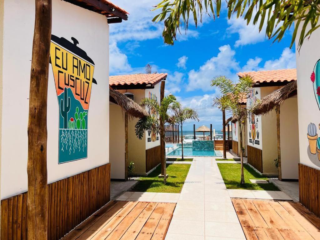 Flats Villas Litoral Sul - Praia Pontal Do Peba - Piacabucu - Al Exteriér fotografie