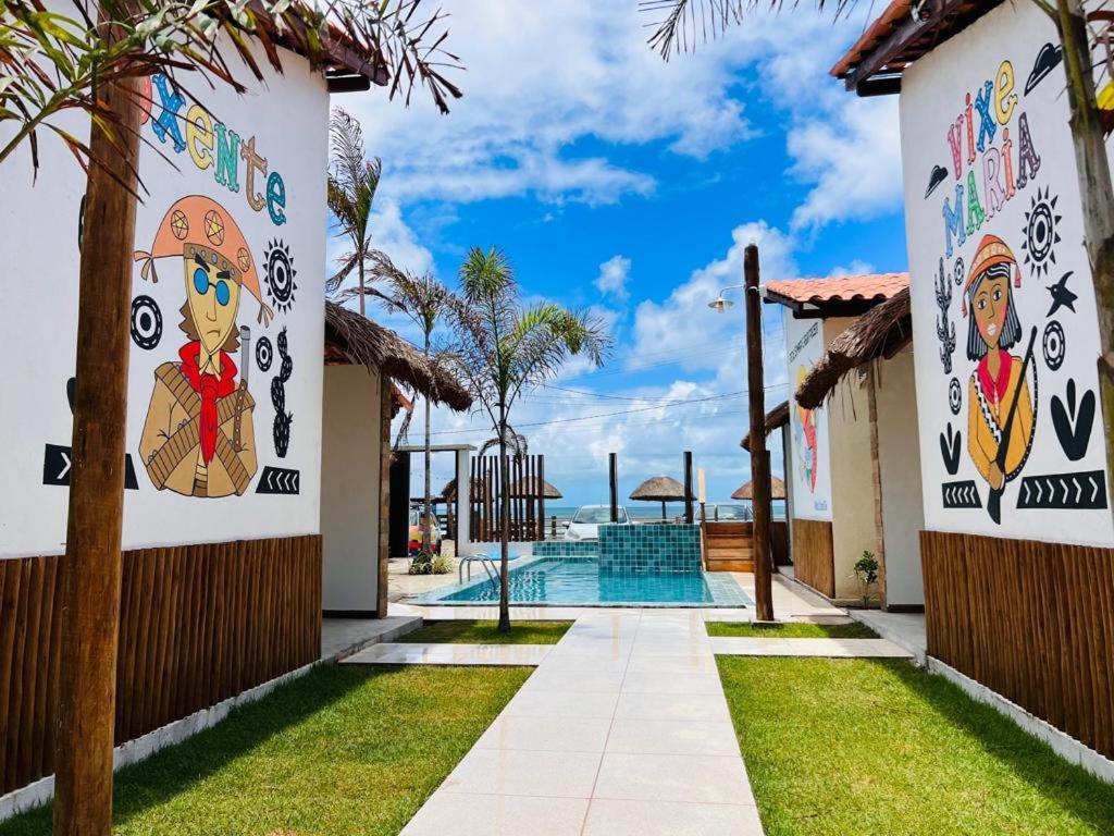 Flats Villas Litoral Sul - Praia Pontal Do Peba - Piacabucu - Al Exteriér fotografie